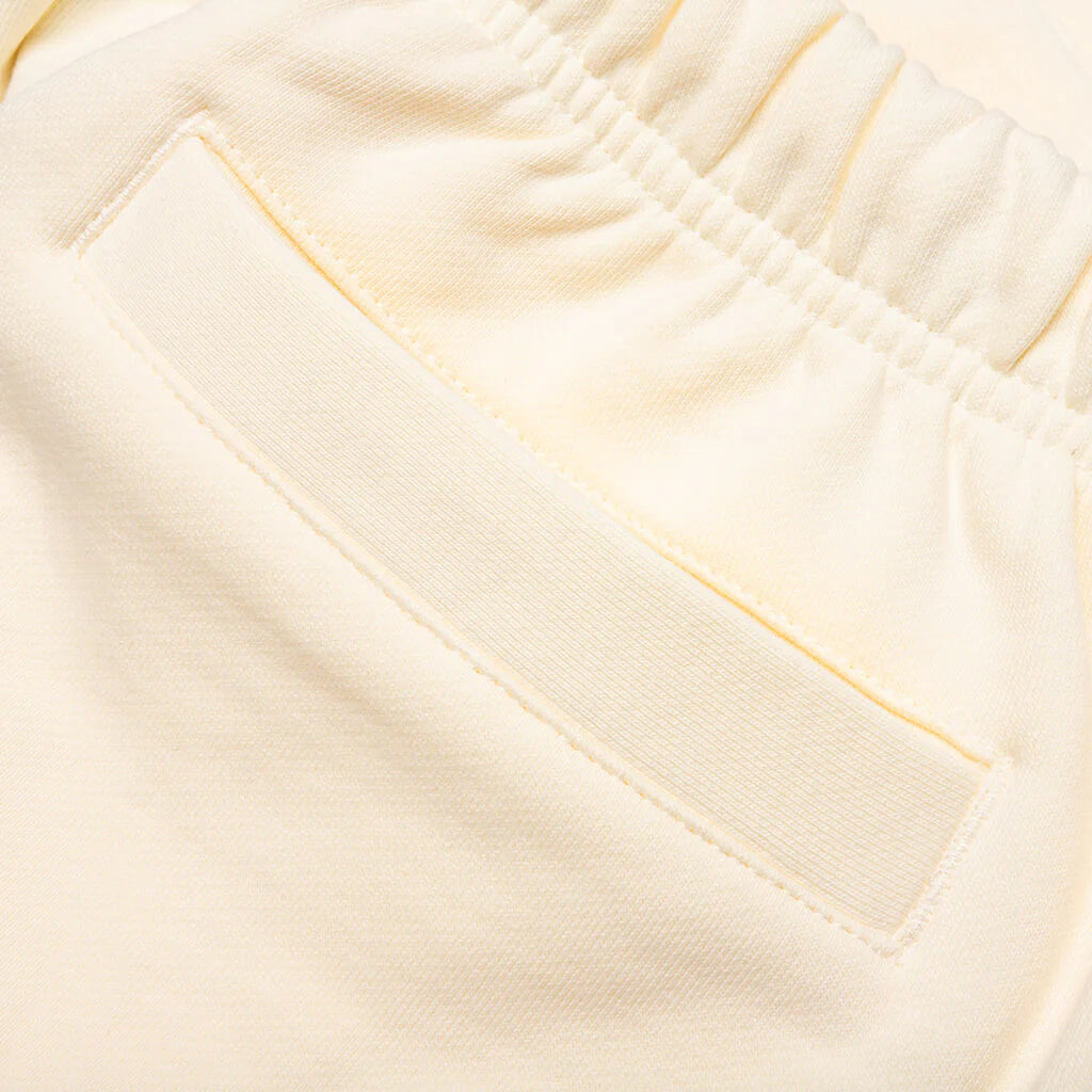 Academy Short Cannoli Cream Gold Flame