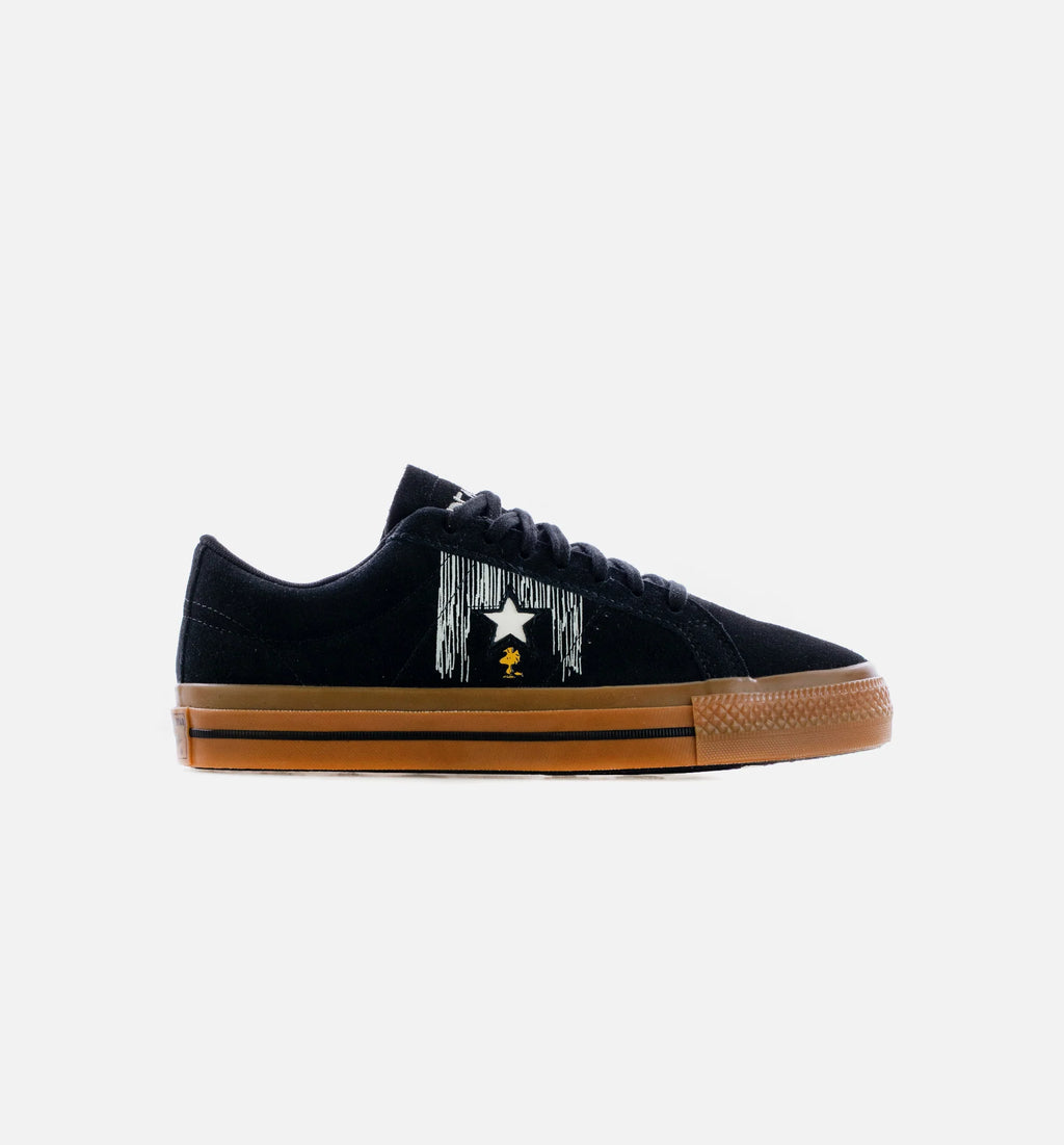 Peanuts One Star Mens Lifestyle Shoe Black