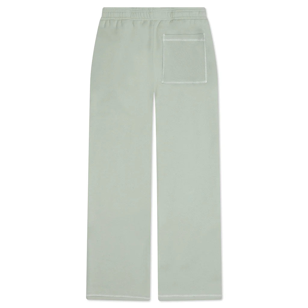 Wordmark Reverse Stitched Sweatpants Sage