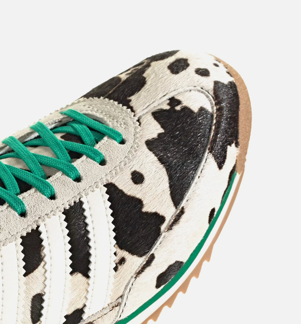 SL72 OG Cow Print Womens Lifesyle Shoe Core Black Off White Court Green