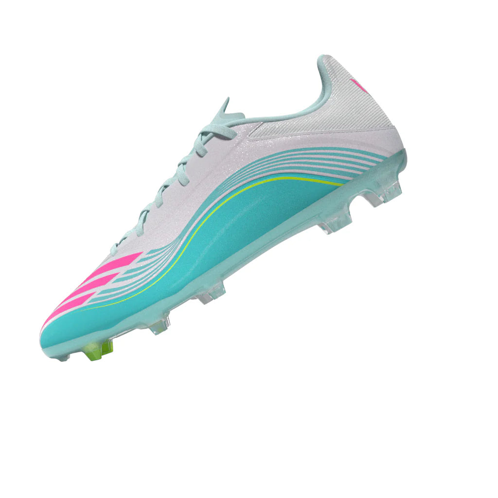 adidas F50 Messi League Firm Ground Multi Ground Mens Soccer Cleats White Pink