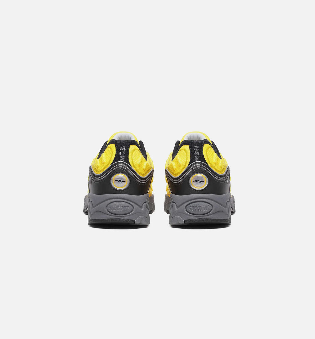 Matrix Mens Lifestyle Shoe Black Yellow