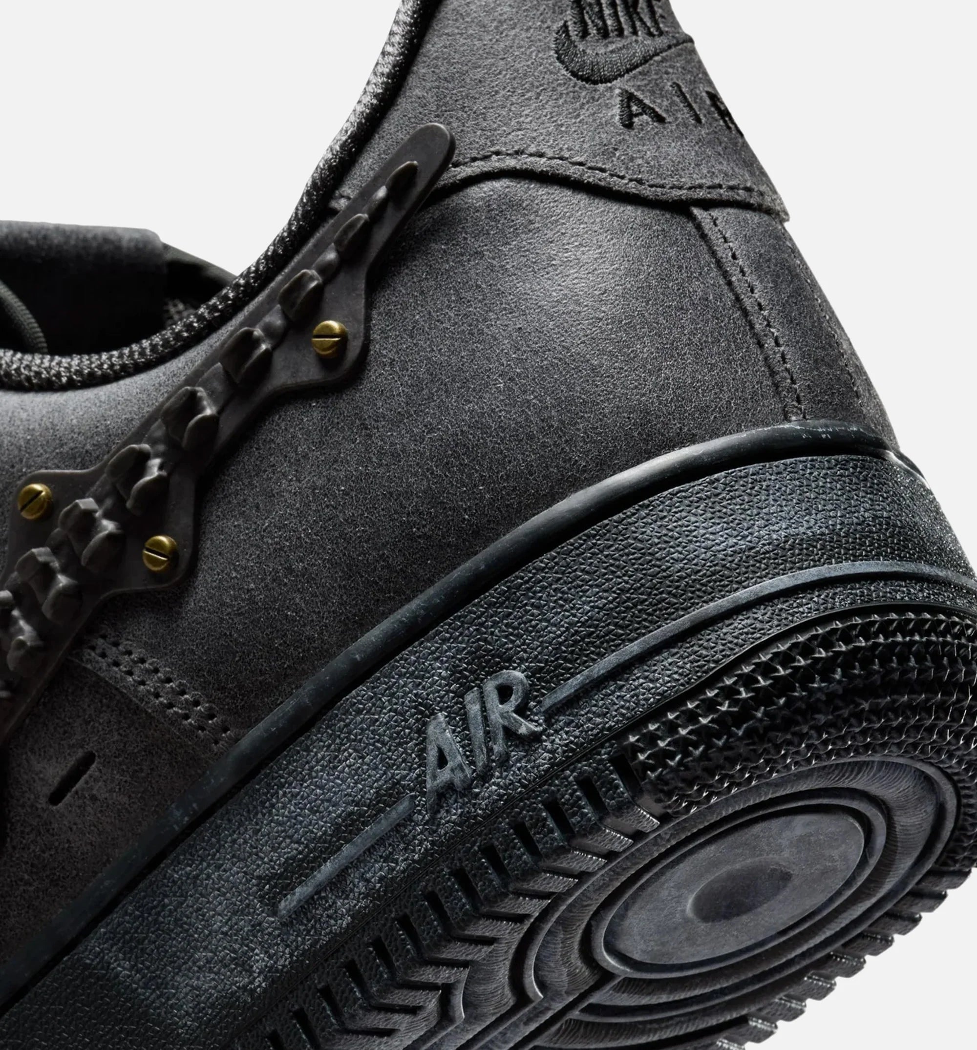 Air Force 1 Low LV8 Mens Lifestyle Shoe Medium Ash Anthracite Black