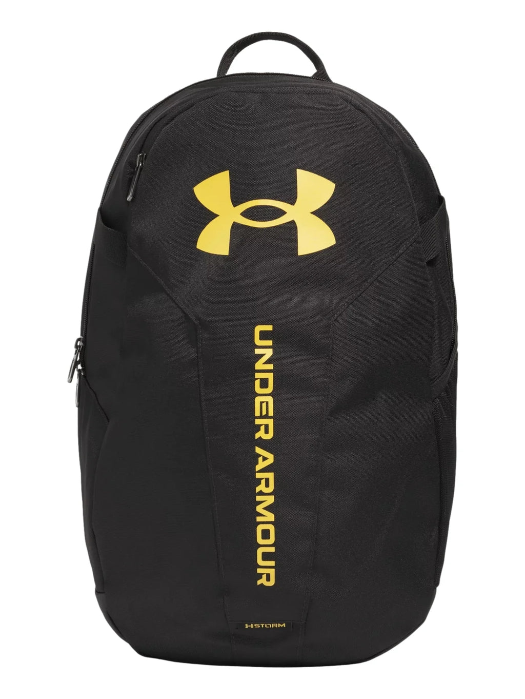 Mochila Under Armour UA Hustle Lite Negro y Naranja Unisex