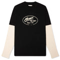 Just Be L S Tee Black