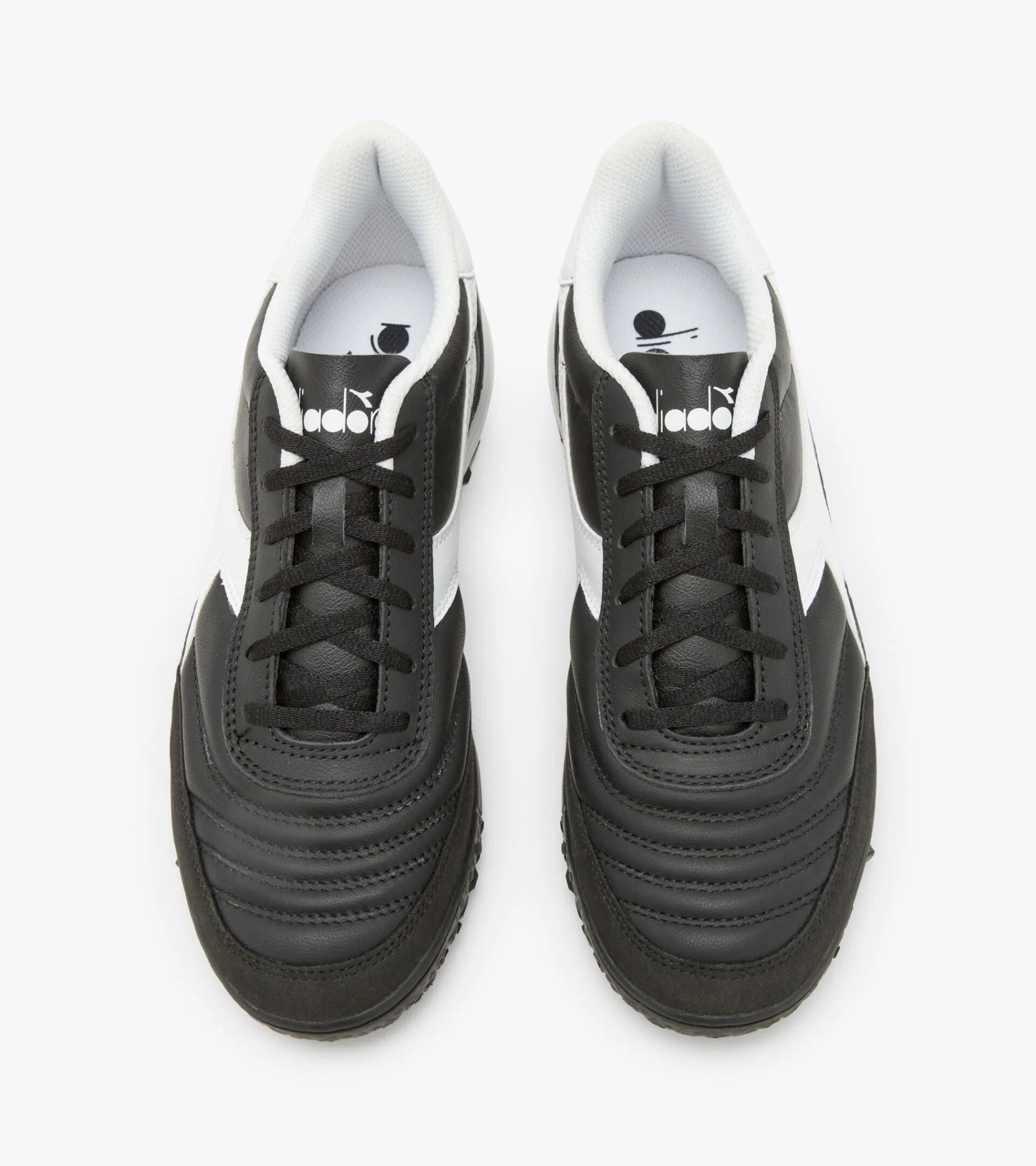 Diadora Calcetto II LT TF Turf Boots Black White