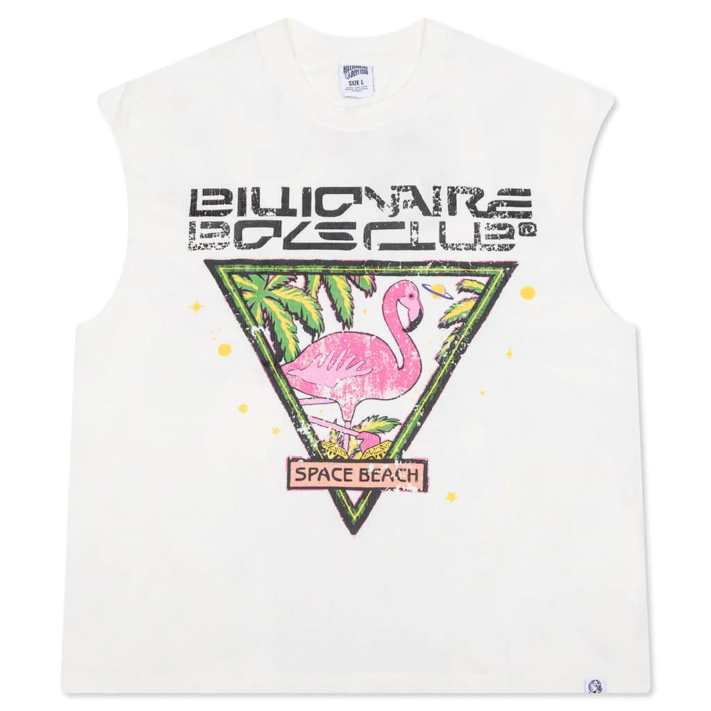 BB Space Sleeveless Knit White