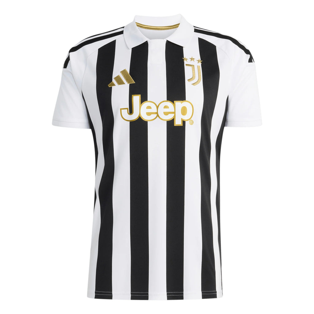 adidas Juventus Home Mens Soccer Jersey 26 27 White Black