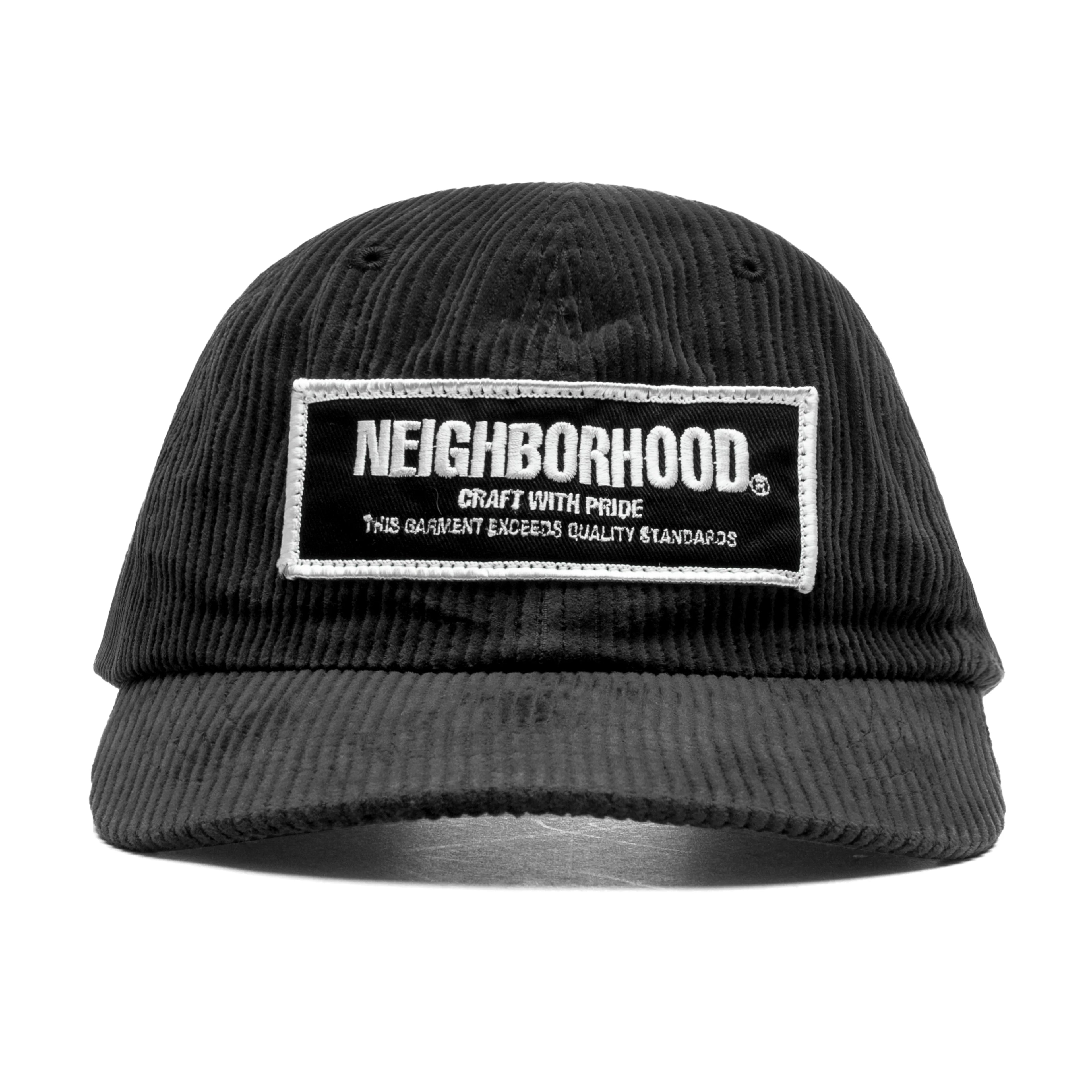 Corduroy Dad Cap Black