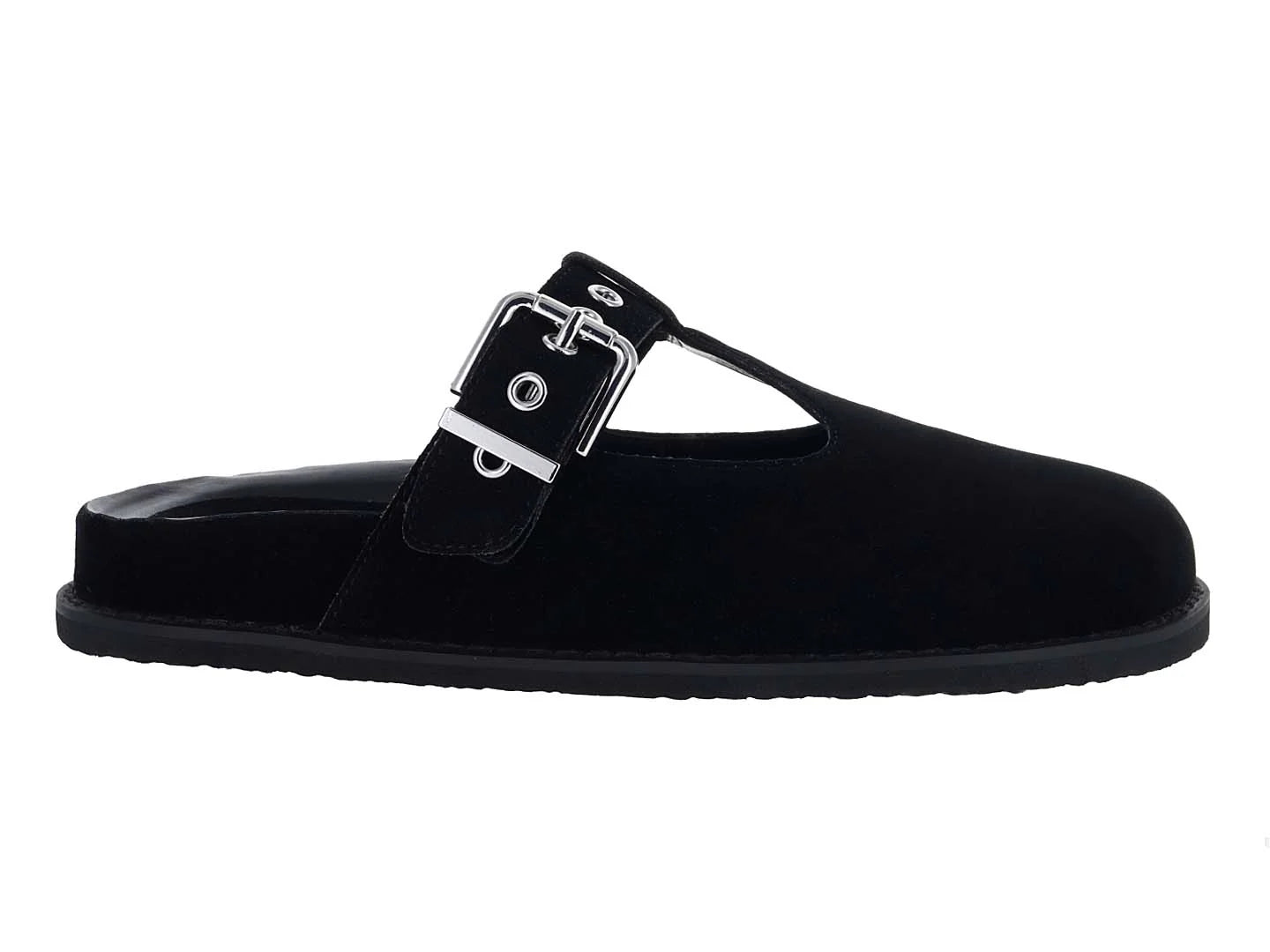 Zuecos Perugia Negro para Mujer