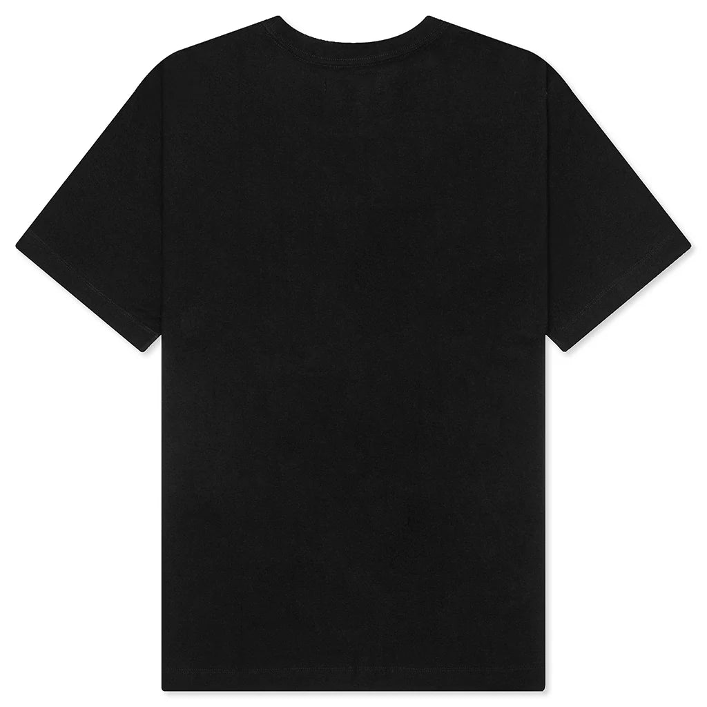 Textured Jersey S S Tee Black