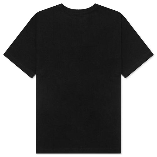 Textured Jersey S S Tee Black