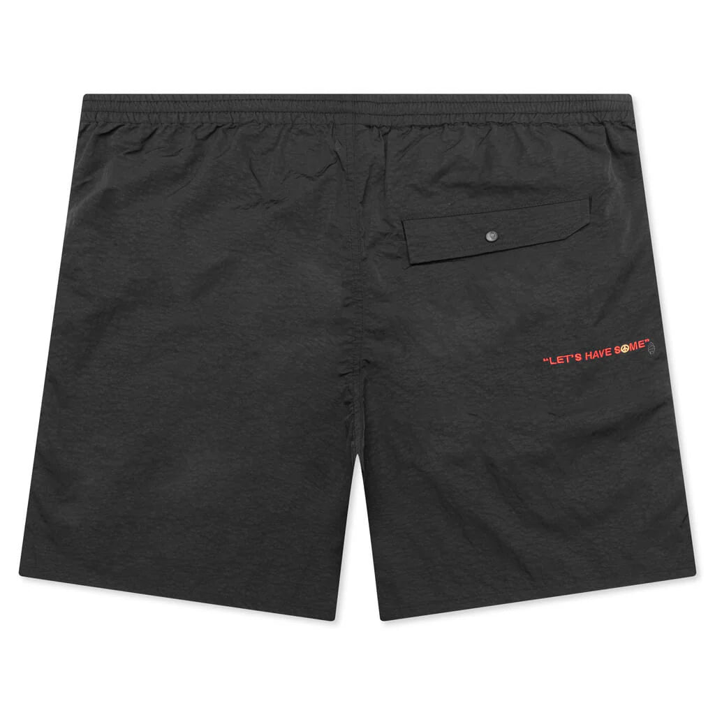 Peace Shorts Black