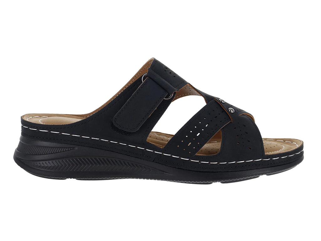 Sandalias Confort Torrente Negro para Mujer