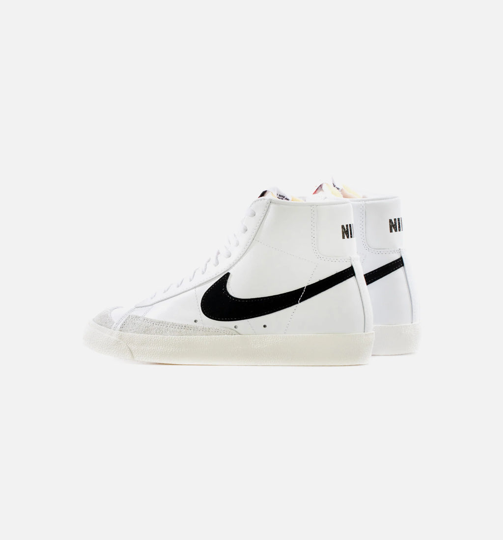 Blazer Mid 77 Vintage Mens Lifestyle Shoe White Black