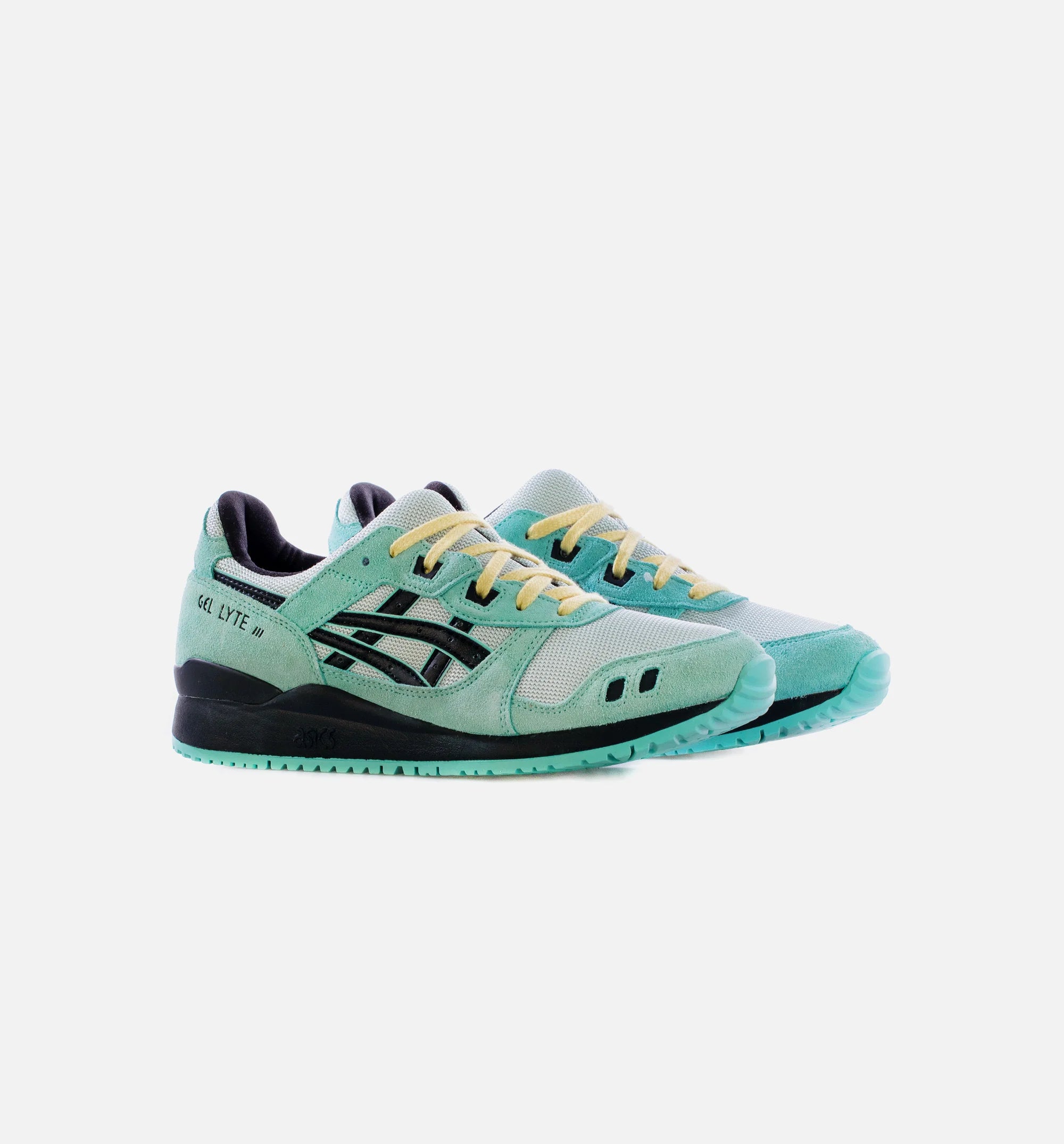 Gel Lyte III OG Aqua Black Mens Lifestyle Shoe Aqua Blue Black