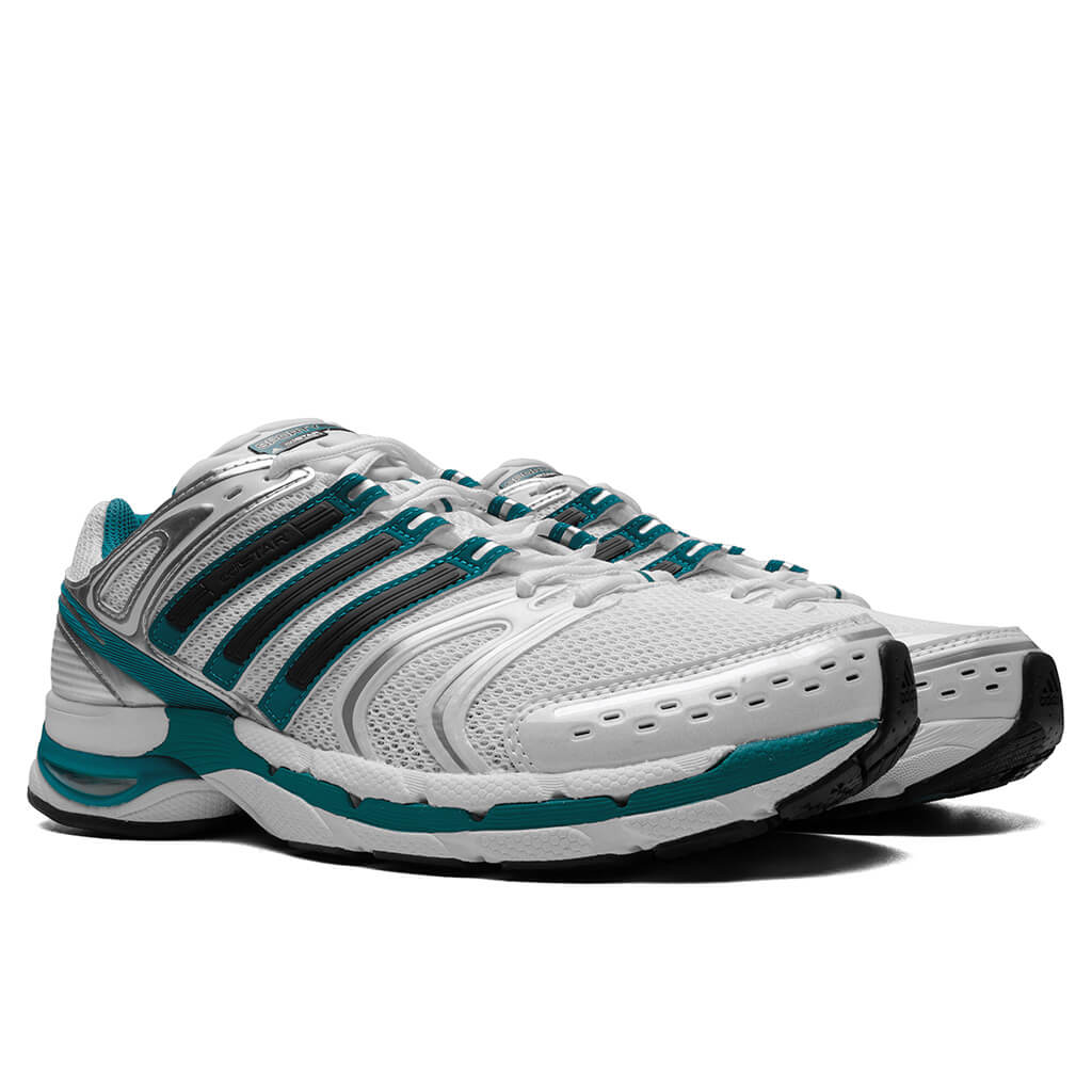 Adidas x Sporty Rich Adistar Control 5 White Carbon Pure Teal