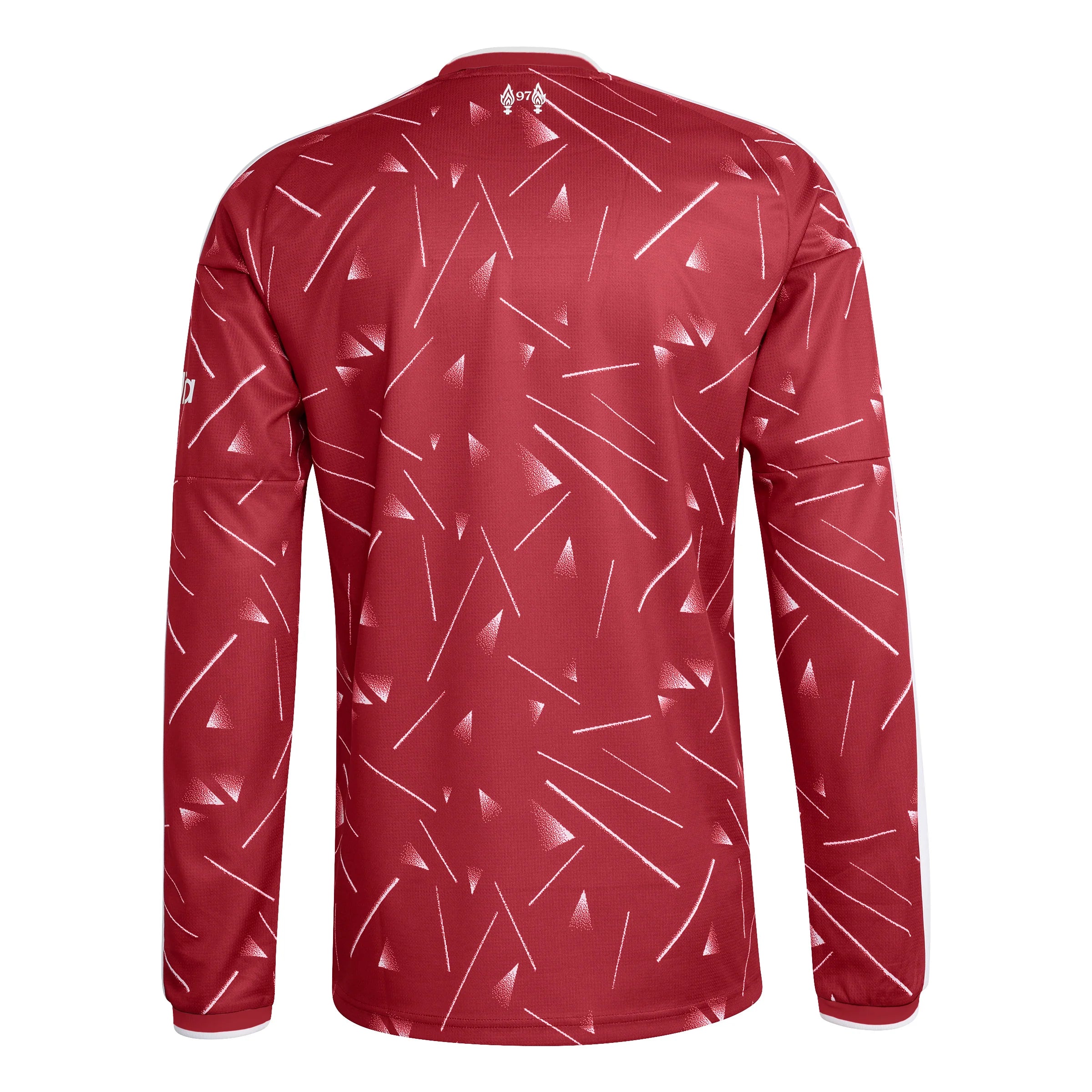 adidas Liverpool FC Home Long Sleeve Mens Soccer Jersey 26 27 Red
