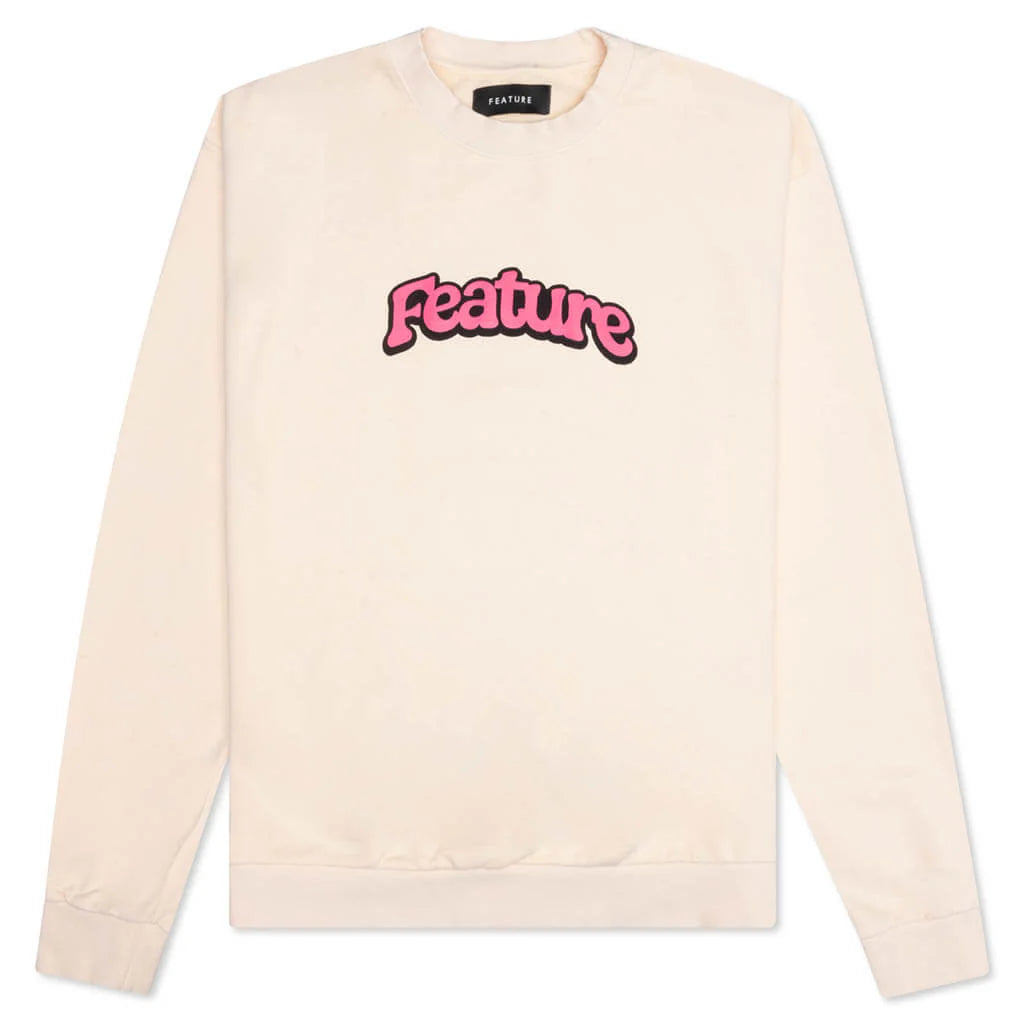 Flippie Crewneck Almond Oil