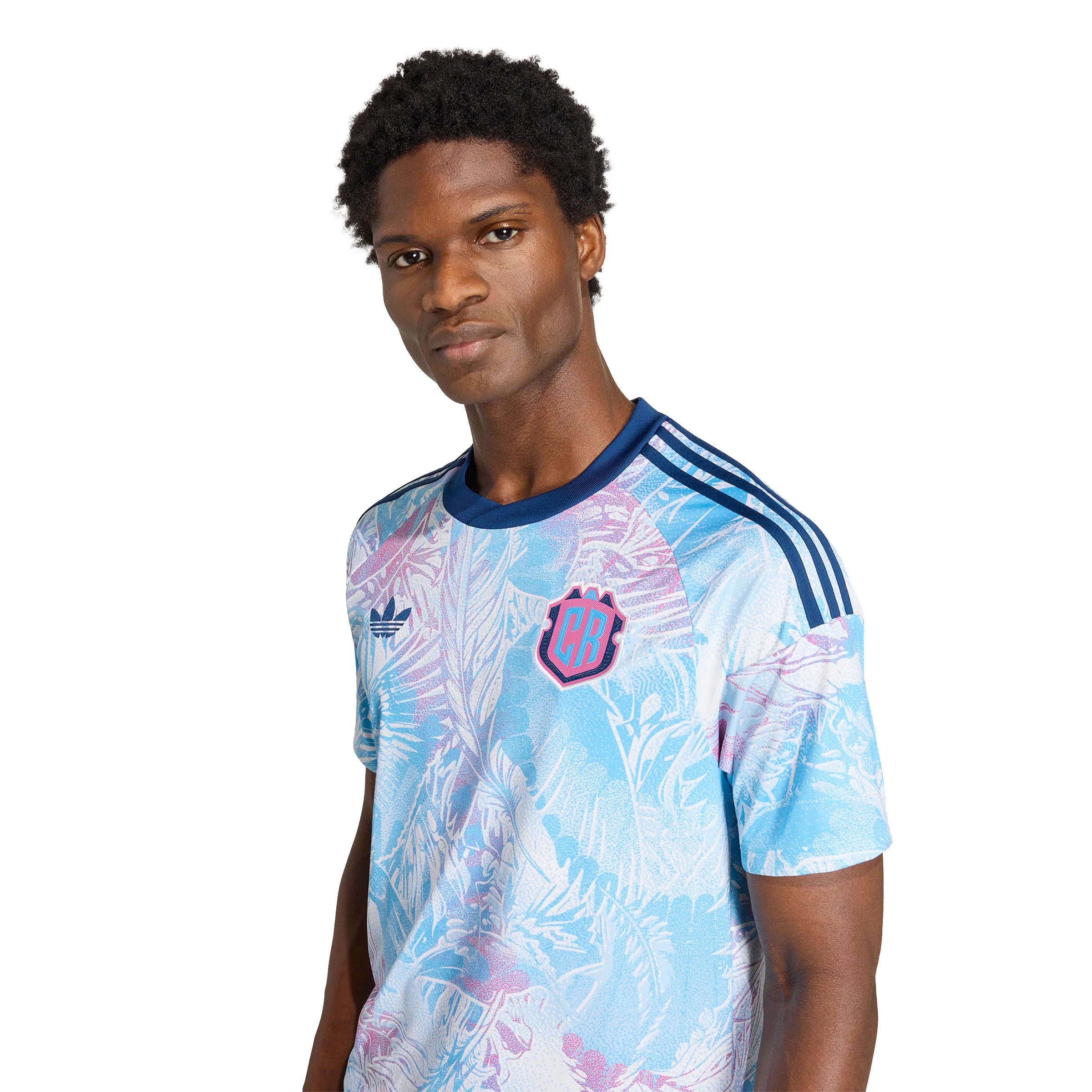 adidas Costa Rica Away Mens Soccer Jersey 2026 Blue