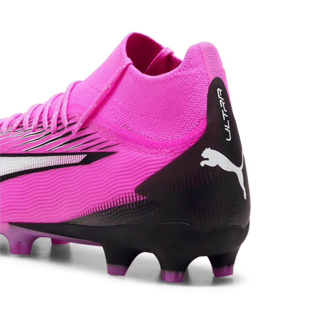 PUMA Ultra Pro FG AG Soccer Cleats Pink White