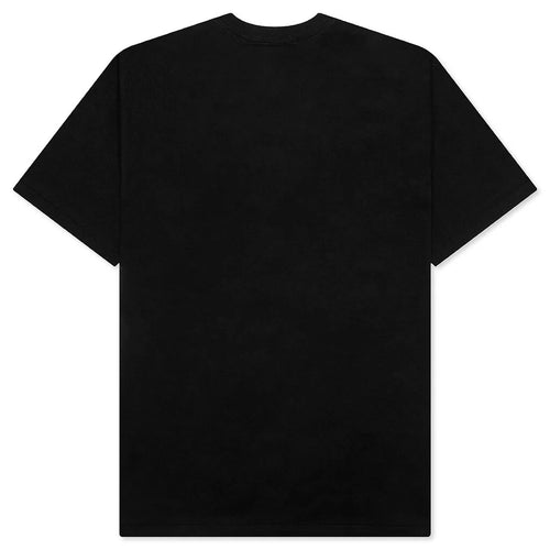 Color Camo Milo on Big Ape Tee Black Purple