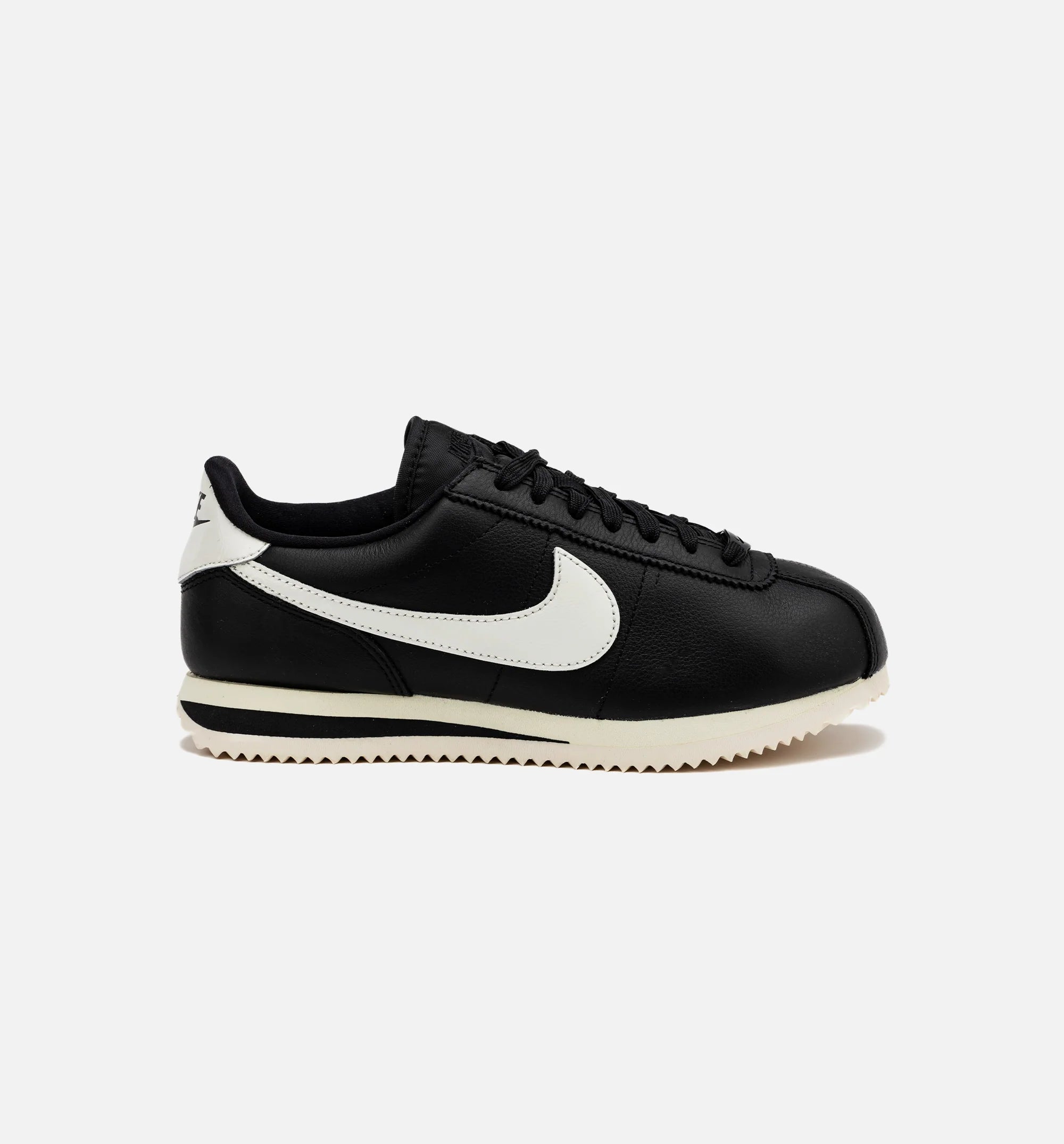 Cortez Premium Black Sail Womens Lifestyle Shoe Black Sail