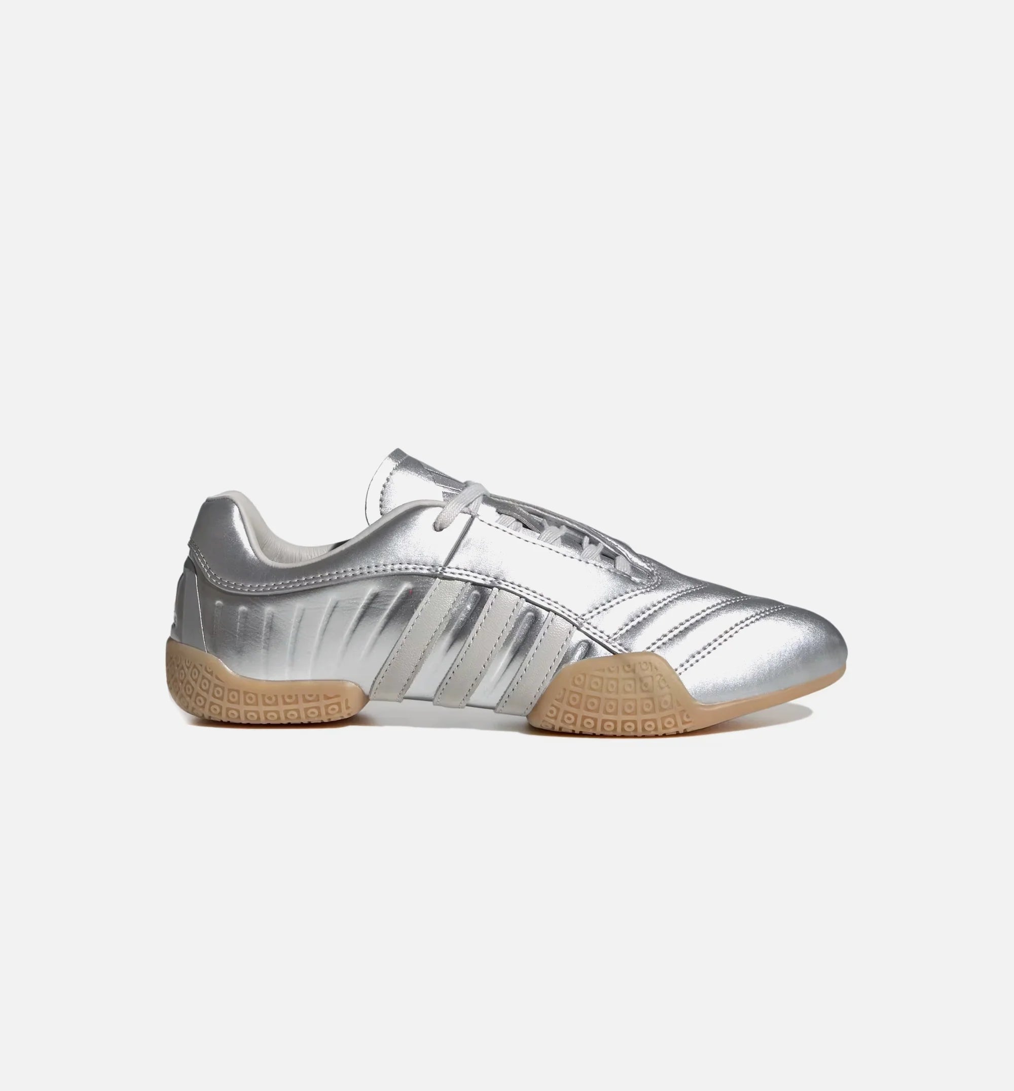 Taekwondo Mei Elite Womens Lifestyle Shoe Silver Metallic Grey One Gum