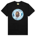 Honeycomb Camo Busy Works Tee Black Blue