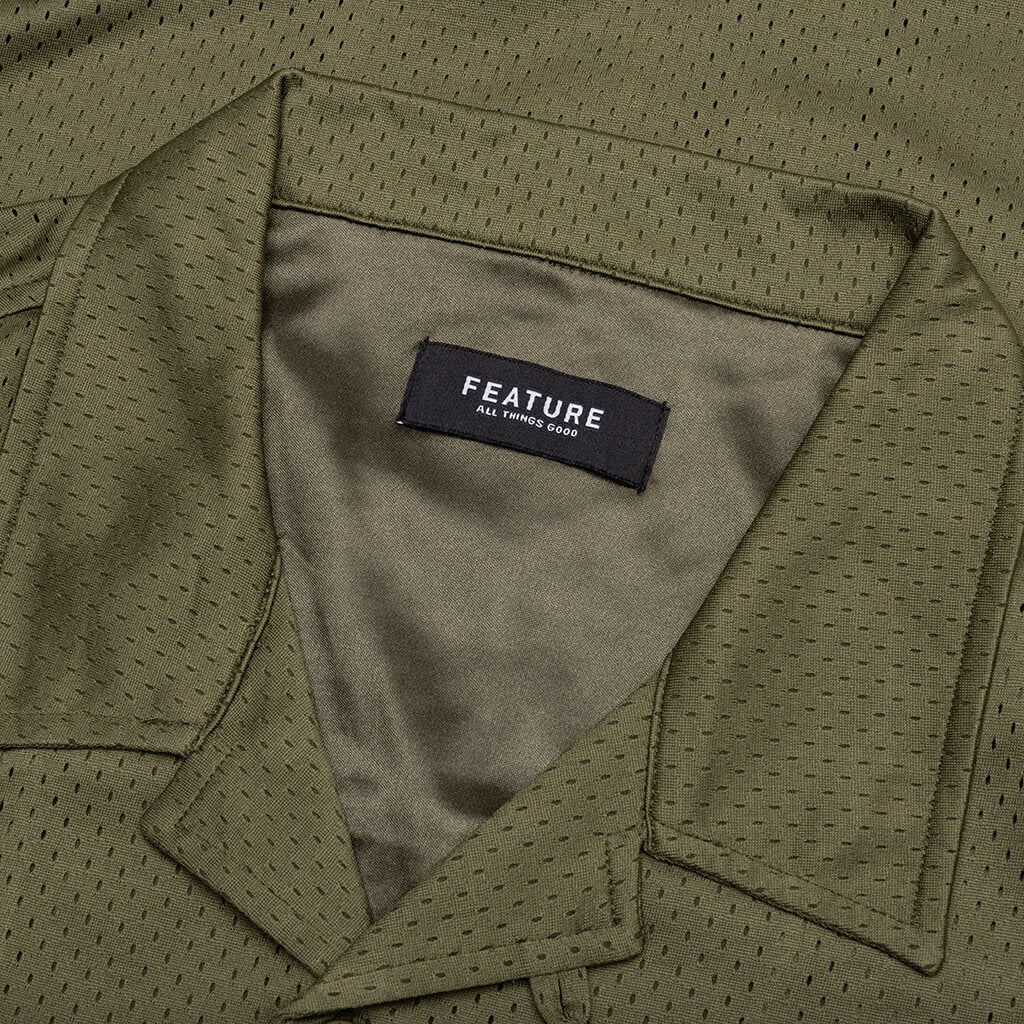 Jackson Mesh Shirt Olive