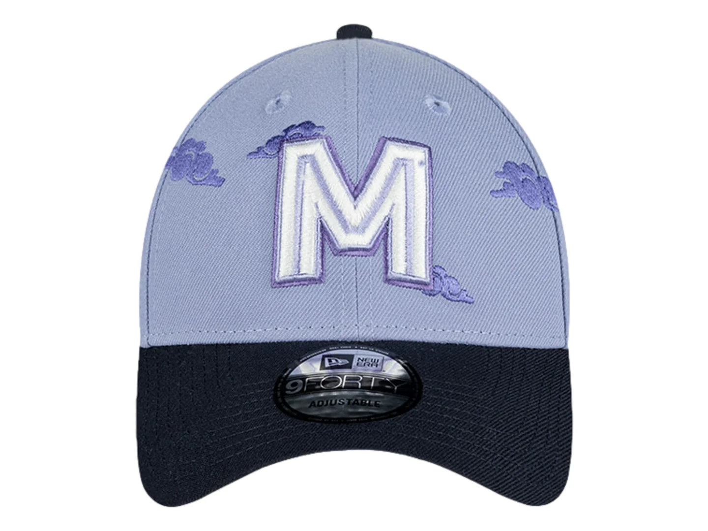 Gorra New Era 940 Clouds México Morada