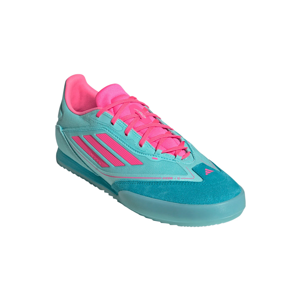 adidas F50 Messi Freestyle Indoor Boots Aqua Pink