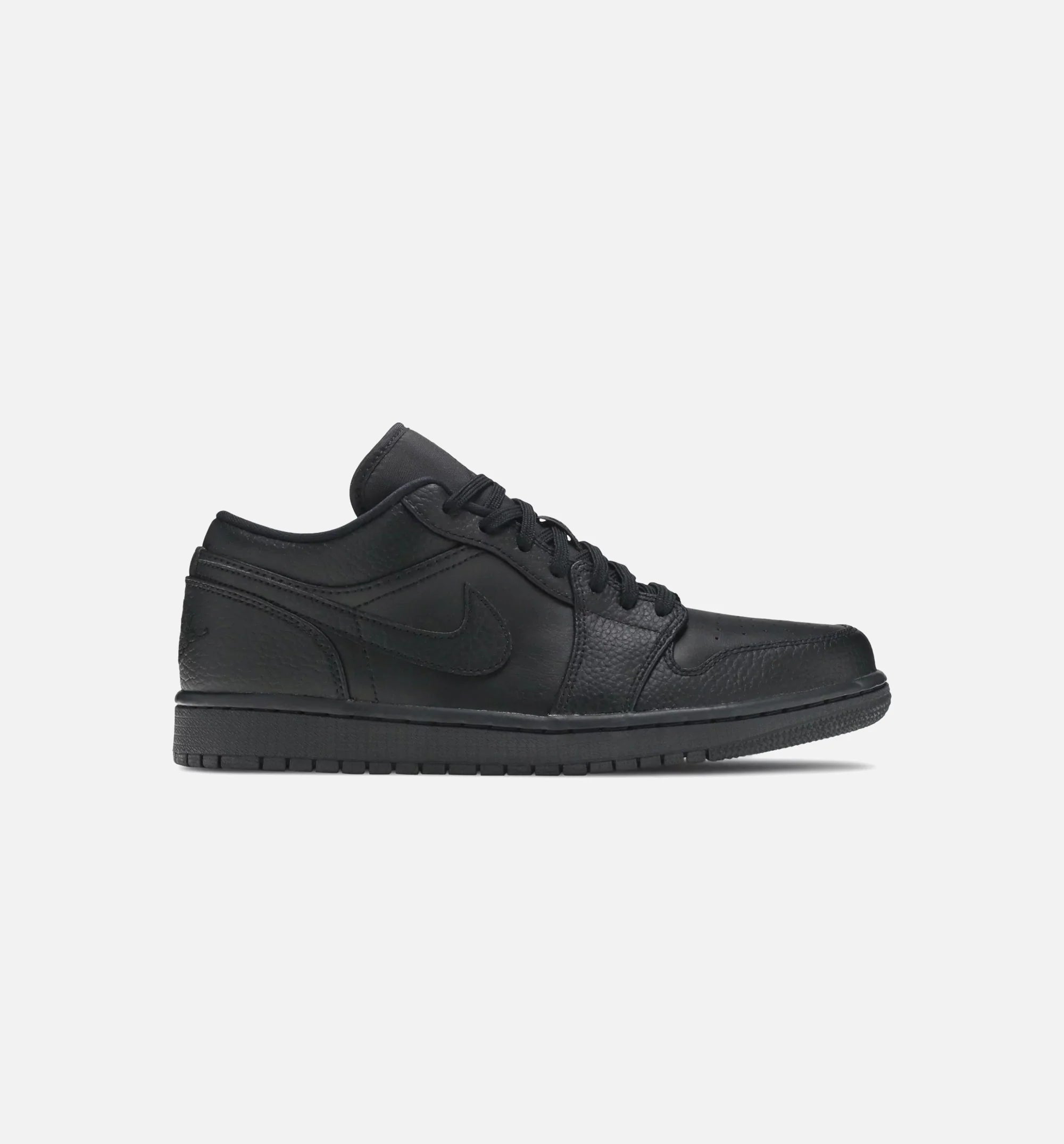 Air Jordan 1 Low Triple Black Mens Lifestyle Shoe Black