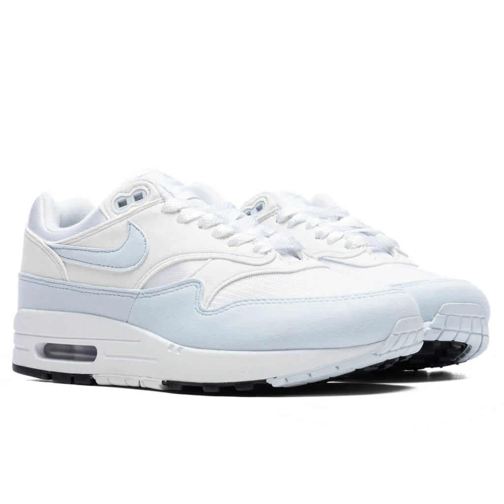 Womens Air Max 1 87 White Football Grey Platinum Tint