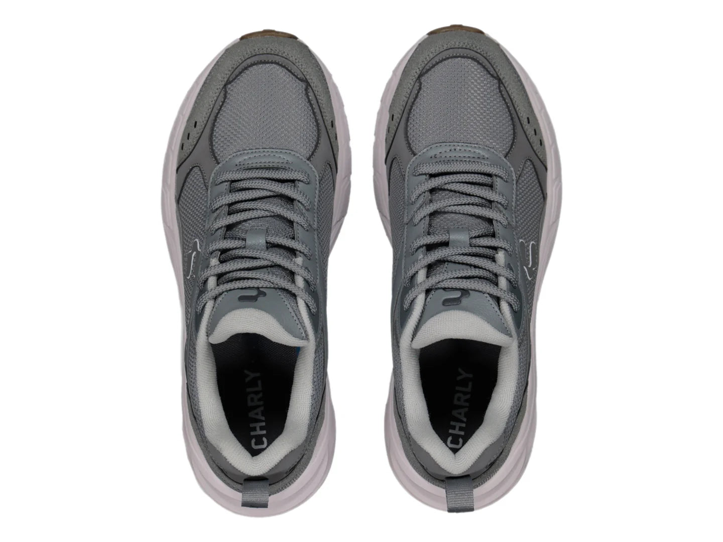 Tenis Charly Fashion Sport Gris para Hombre
