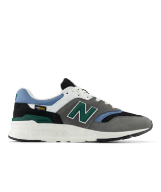 New Balance 997H Cordura Sneaker Shoes Grey Black Heron Blue Green