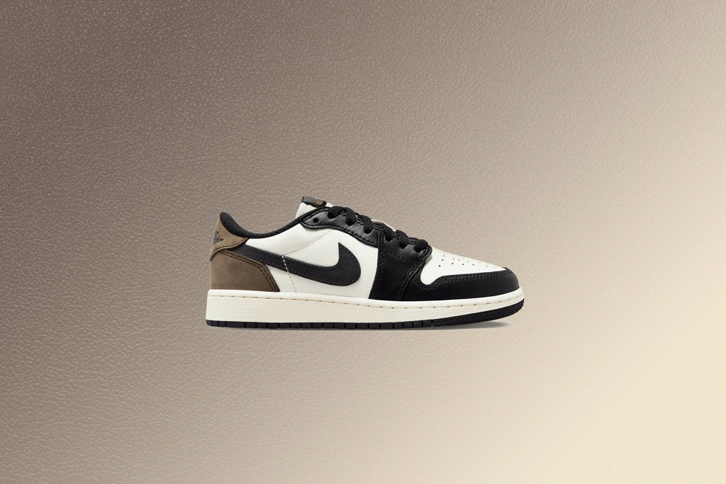 Air Jordan 1 Low OG Mocha GS White Black Dark Mocha