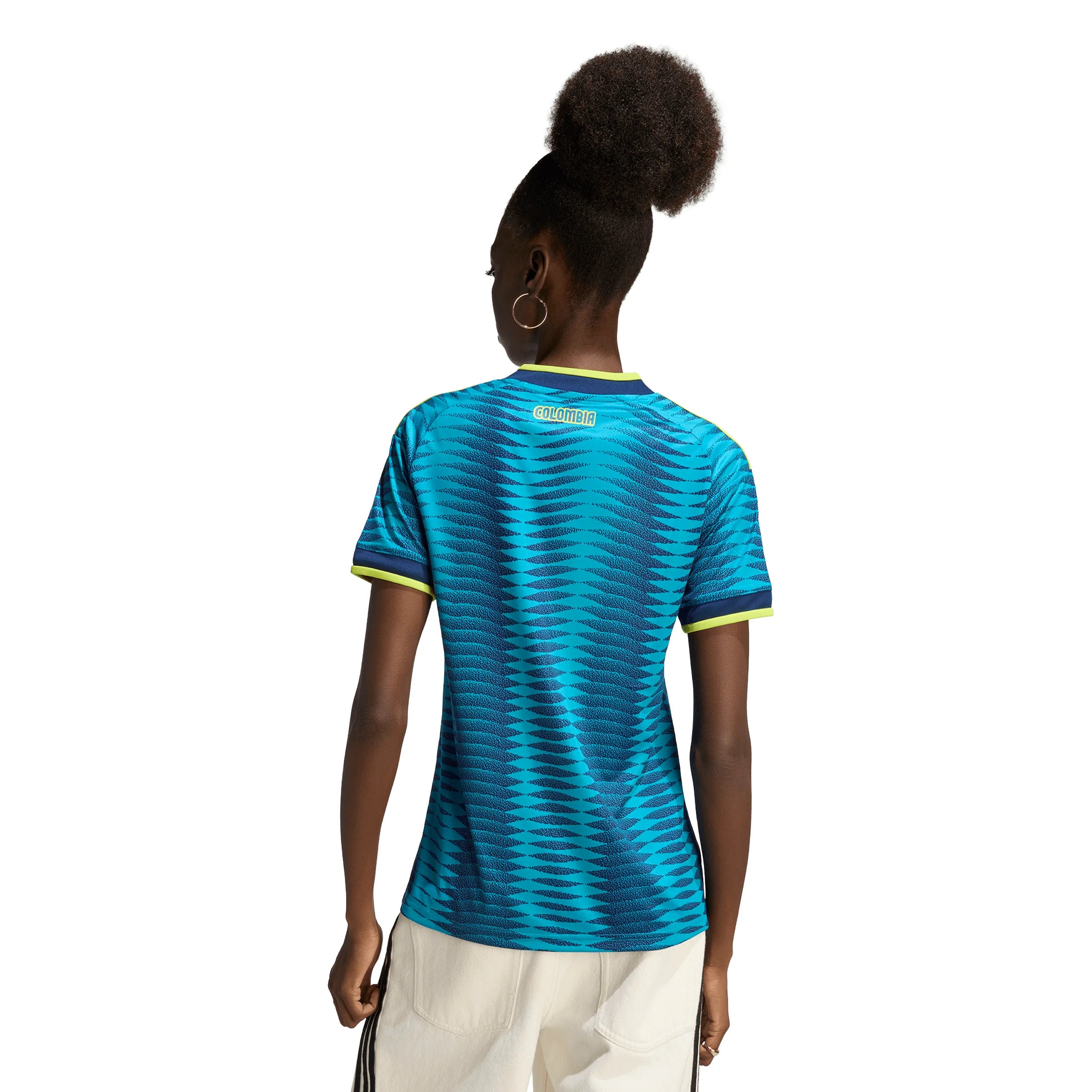 adidas Colombia Away Womens Soccer Jersey 2026 Mistery Petrol Navy