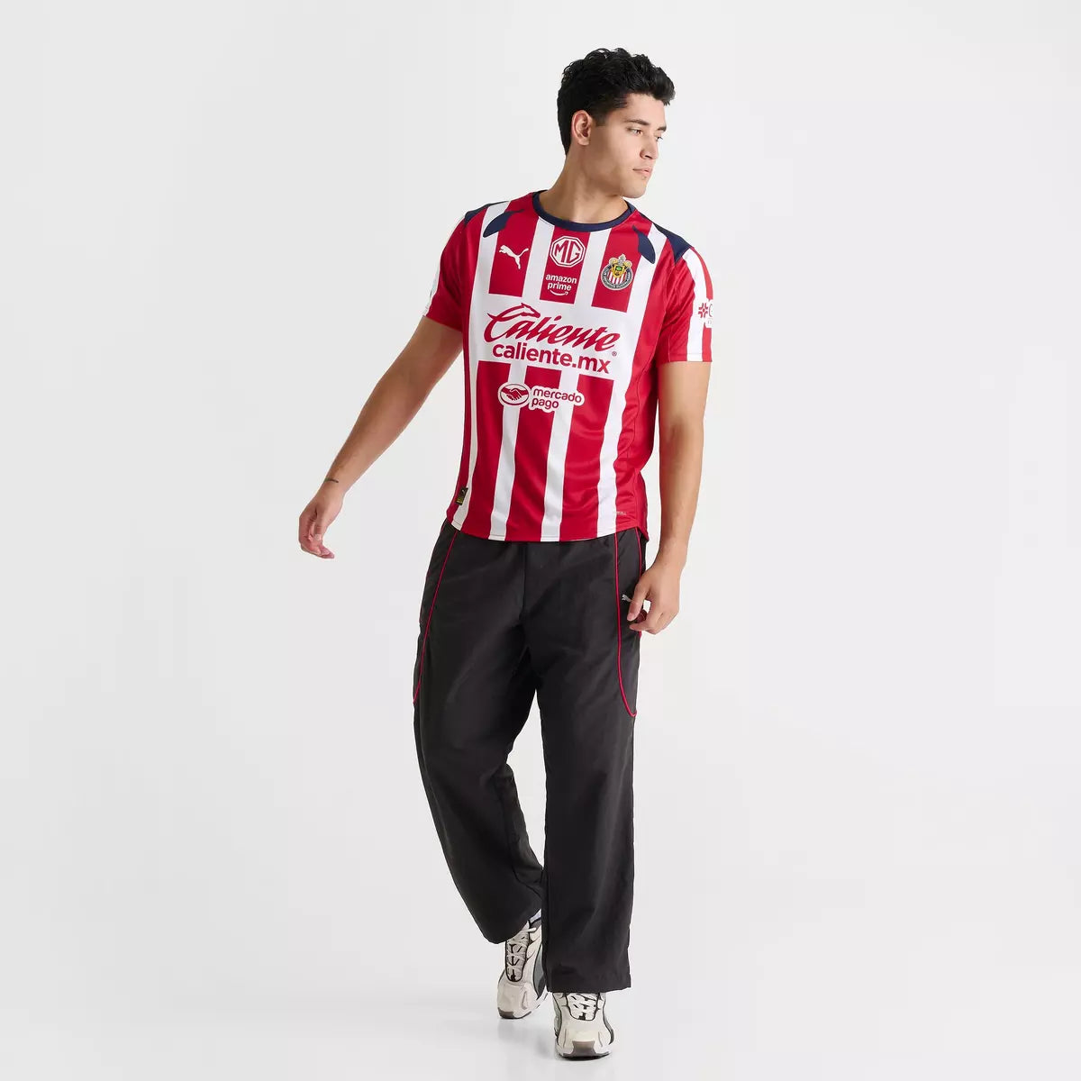PUMA Mens Chivas Home Soccer Jersey 25 26 Red