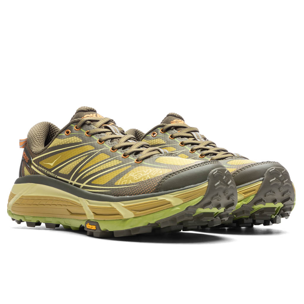 Mafate Speed 2 Dark Olive Golden Lichen