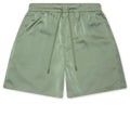 Satin Drawcord 7 Shorts Sage