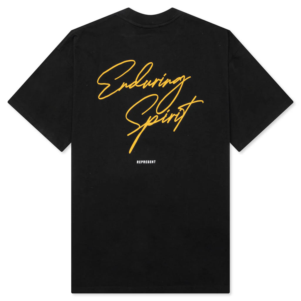 Enduring Spirit T Shirt Off Black