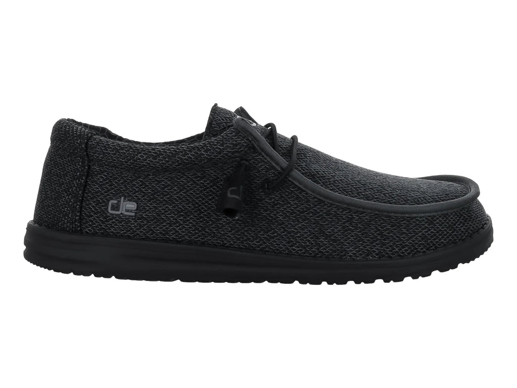 Zapatos Hey Dude Wally Sox Negro para Hombre
