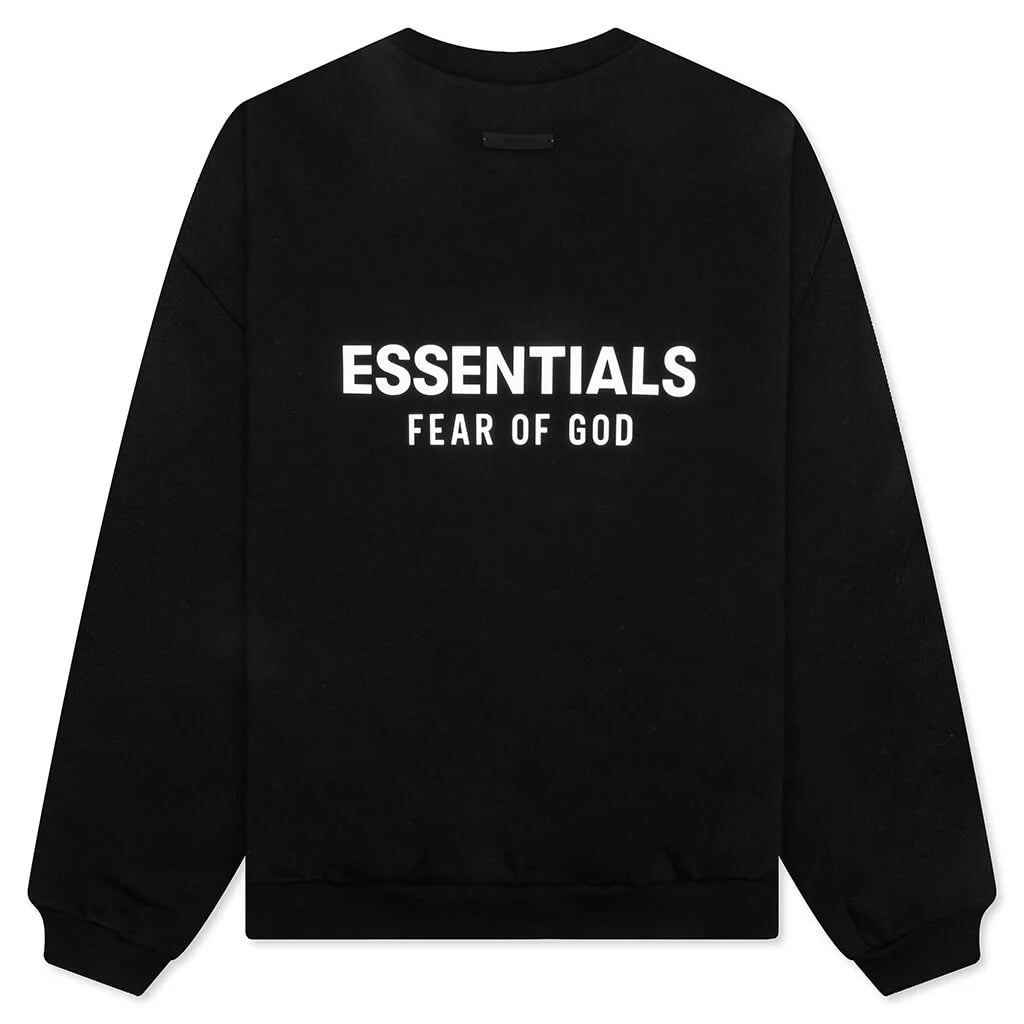 Fleece Crewneck Black