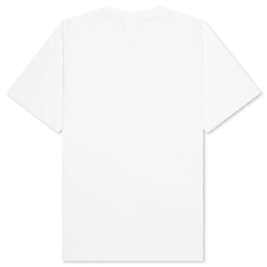 Bape Check College Tee White