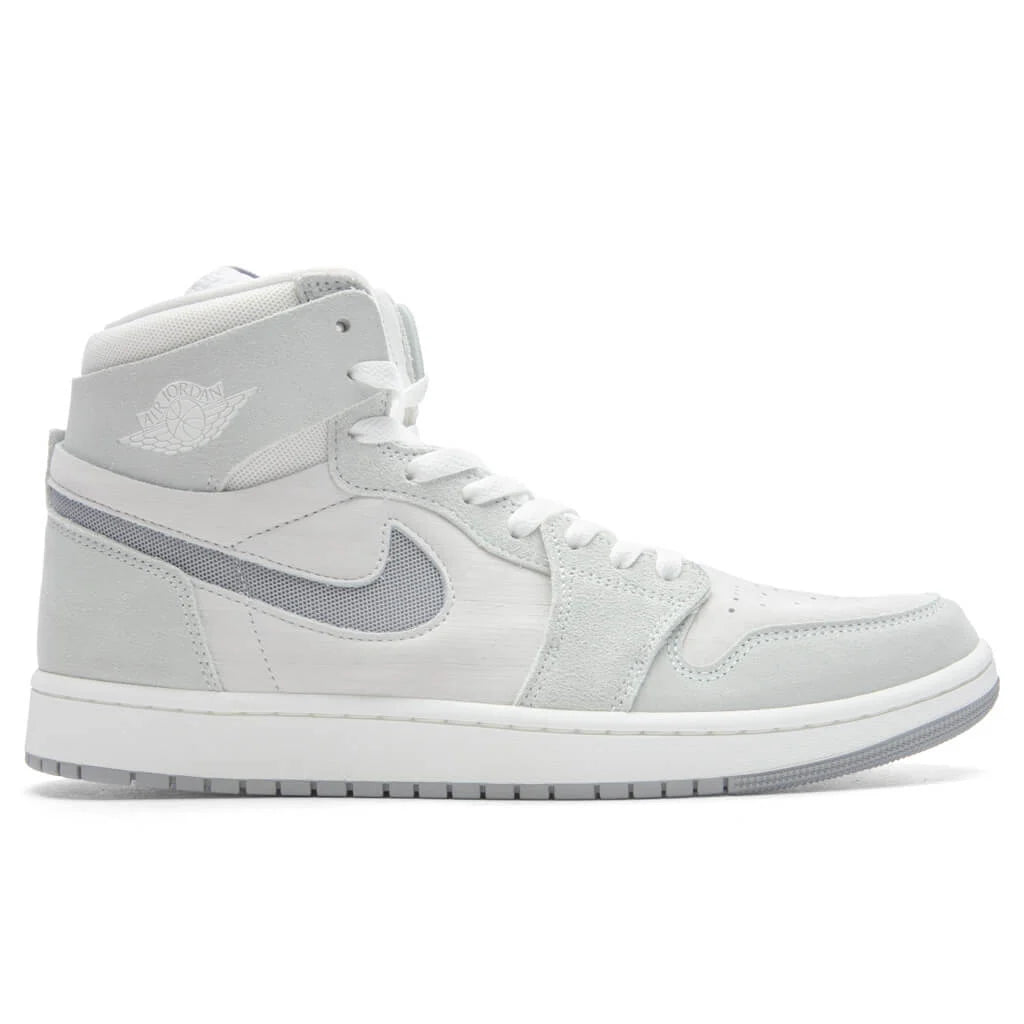 Air Jordan 1 Zoom CMFT 2 Summit White Particle Grey Light Silver