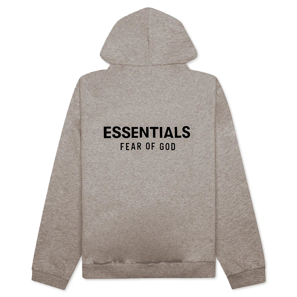 Fleece Hoodie Heather Gray