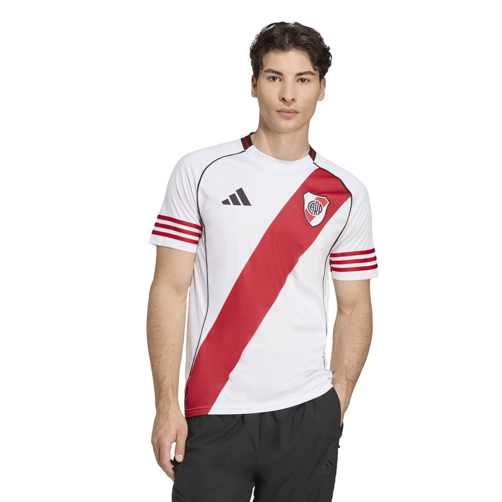 adidas River Plate Home Mens Soccer Jersey 25 26 White