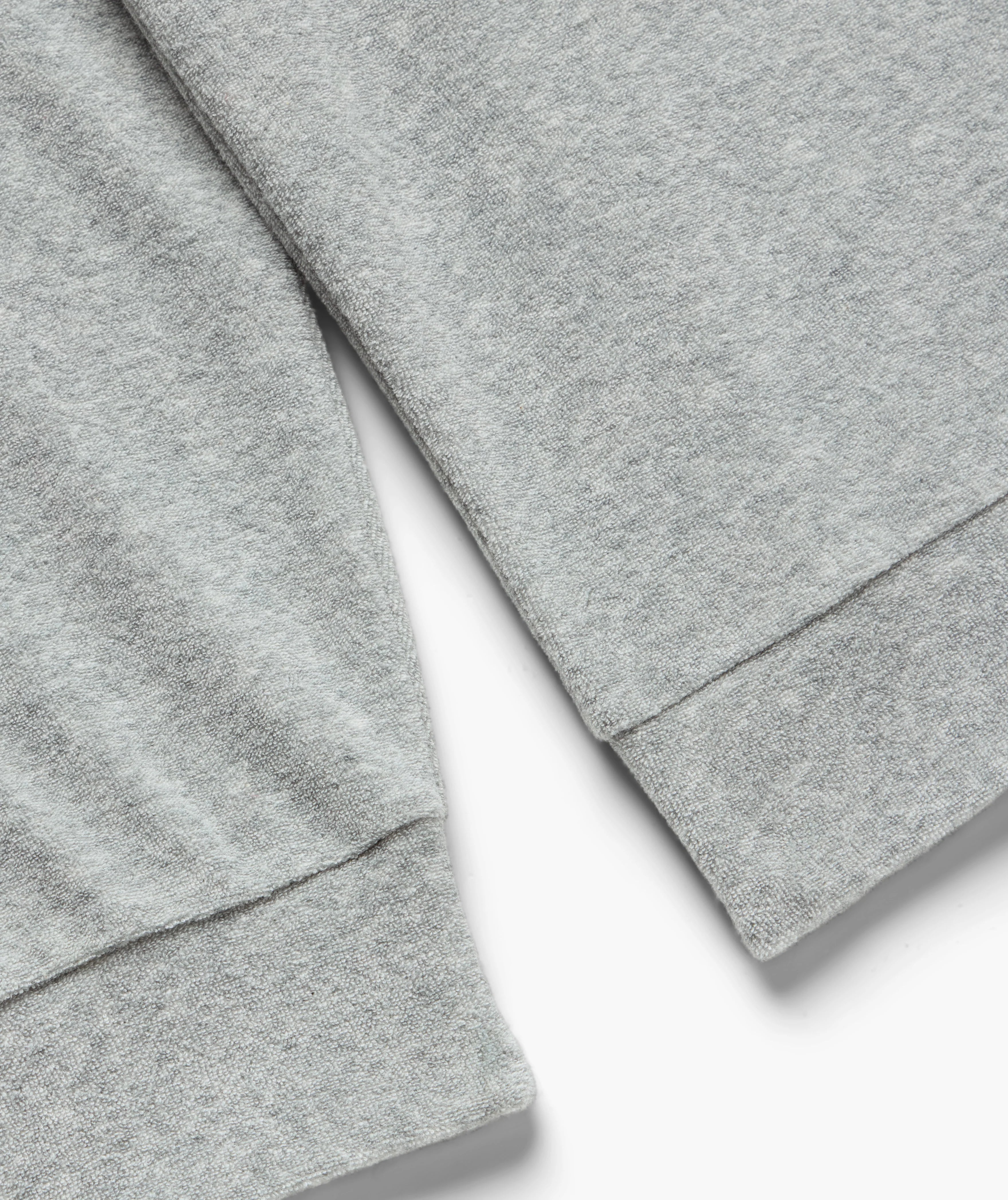 TERRY CLOTH WARM UP HOODIE