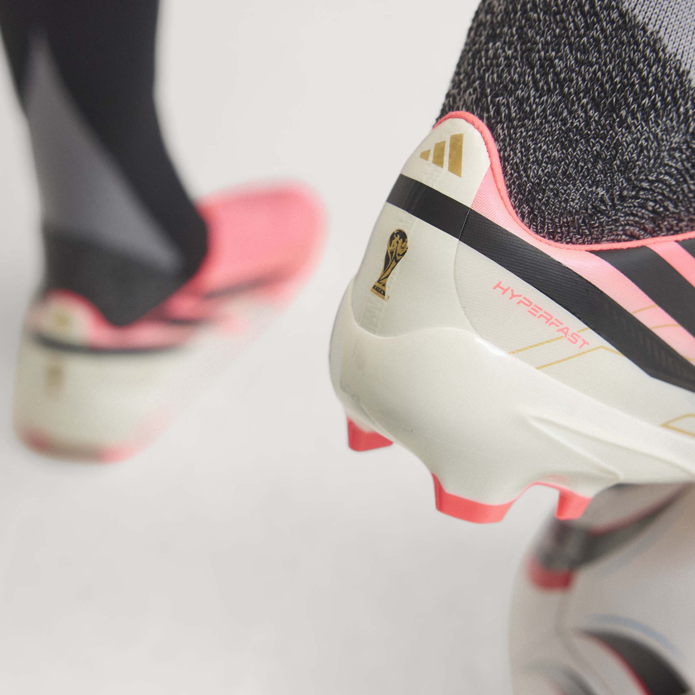 adidas F50 Hyperfast League Laceless Firm Ground Mens Soccer Cleats Turquesa Black Gold